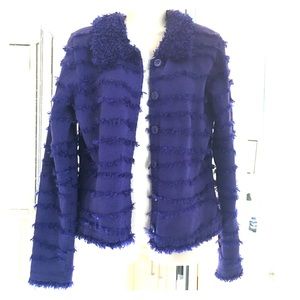 Purple Michael Simon New York Sweater SM